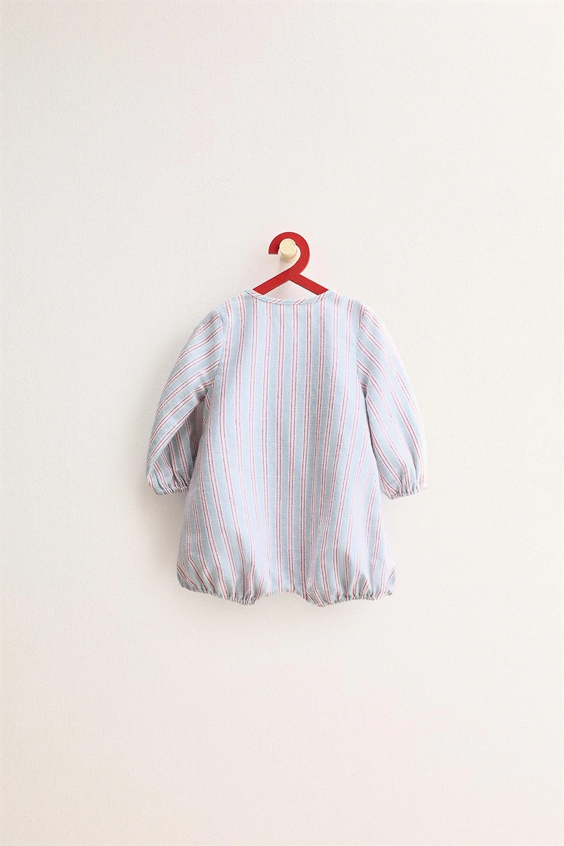 ZARA TIMELESS - STRIPED ROMPER
