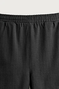 COMFORT SEERSUCKER REGULAR FIT SHORTS