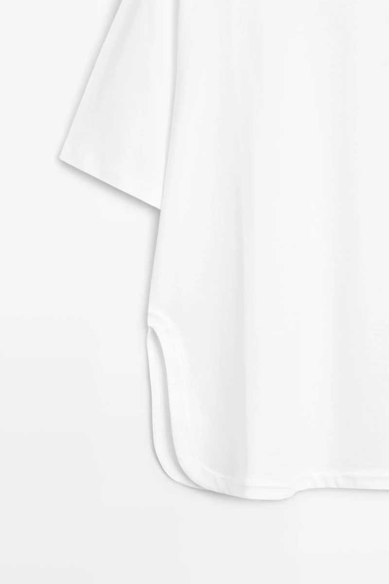 Flowing 100% cotton T-shirt