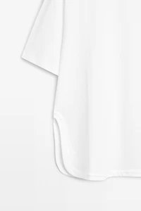 Flowing 100% cotton T-shirt