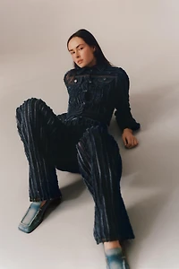LIMITED EDITION FRAYED DENIM JACKET