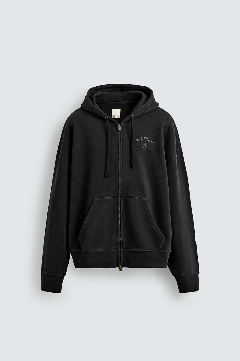 HOODIE WITH ZIPPER X SR_A