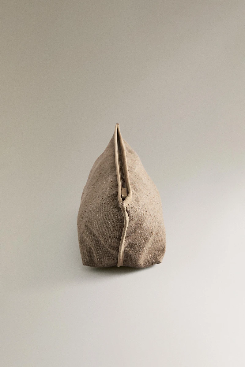 LARGE FABRIC MAKEUP BAG