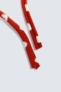 ÉCHARPE EN MAILLE À POIS HARRY LAMBERT FOR ZARA X DISNEY