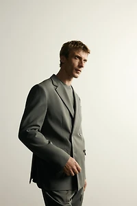 VESTE DE COSTUME CROISÉE CONFORT