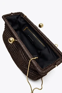 WOVEN CLUTCH BAG