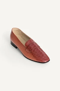 EMBOSSED LEATHER LOAFERS - LIMITED EDITION