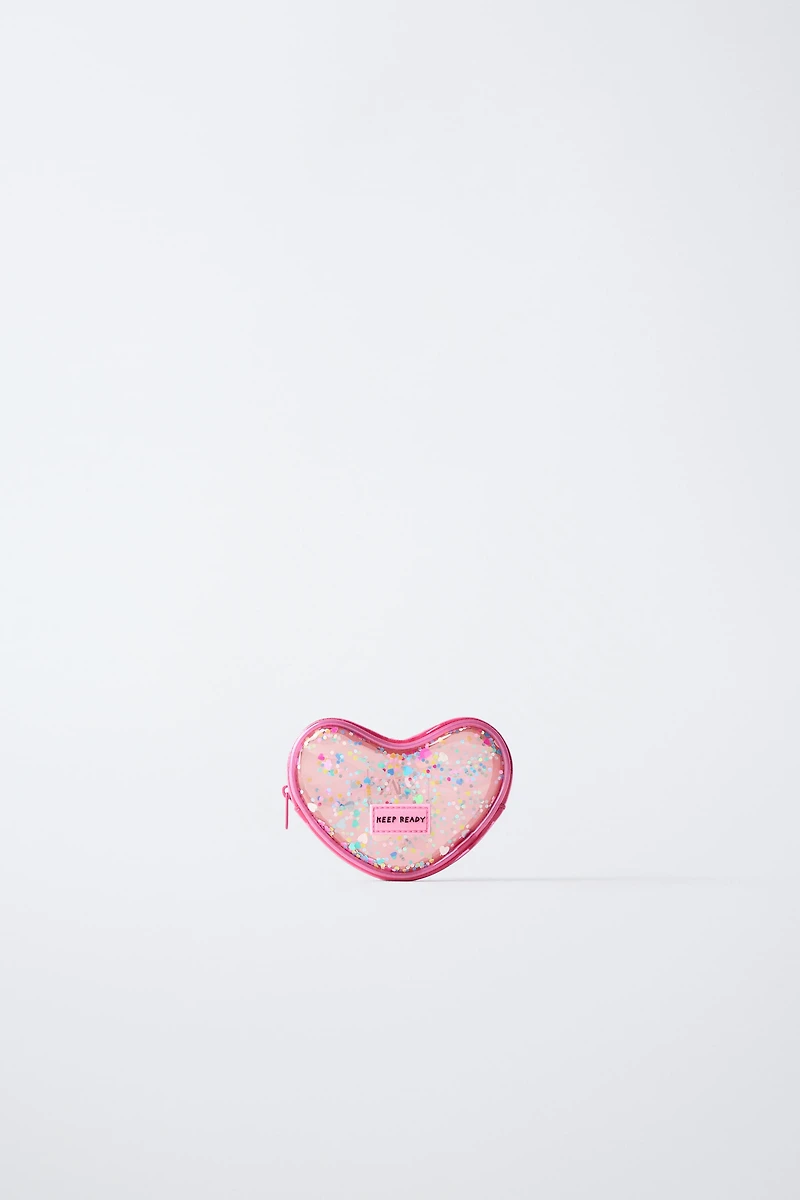 HEART VINYL WALLET