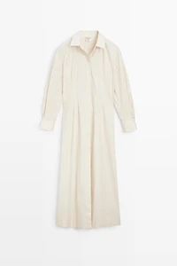 Flowy shirt maxi dress - STUDIO