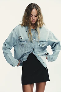 HIGH-WAISTED MINI SKIRT