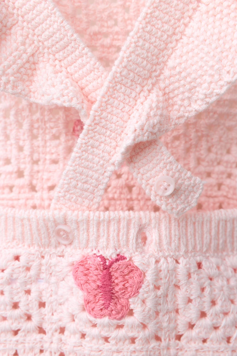 CROCHET BUTTERFLY ROMPER
