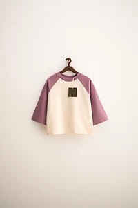 ZARA TIMELESS - T-SHIRT MANCHES RAGLAN