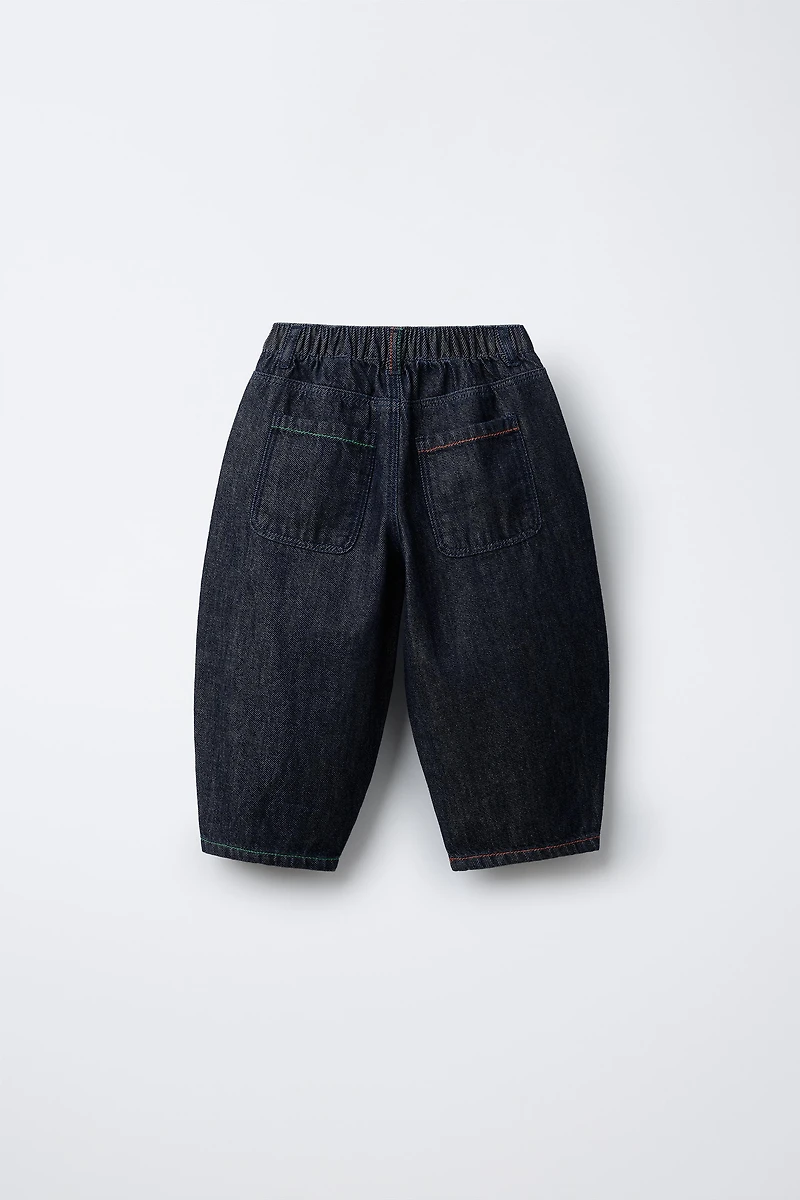PANTALON DENIM BALLON