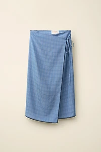 PLAID SKIRT CREATED BY CARAMEL LONDON X ZARA