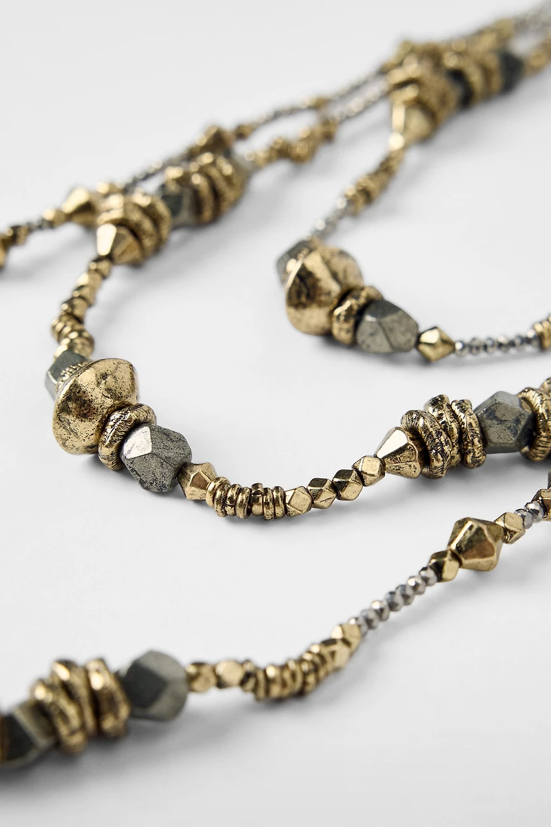 3-PACK OF NECKLACES KATE MOSS X ZARA