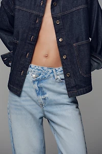 Z.09 CROSSOVER HIGH WAIST FULL LENGTH JEANS
