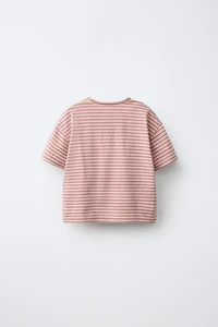 STRIPED PRINT T-SHIRT