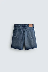WAXED FINISH STRAIGHT FIT JEANS