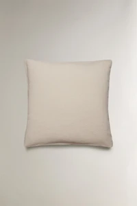 MINI WAFFLE-KNIT COTTON PILLOWCASE