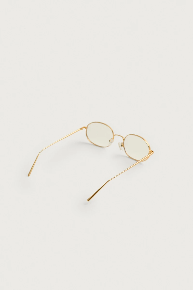 LUNETTES RONDES MÉTALLIQUES