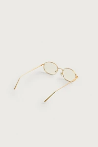 LUNETTES RONDES MÉTALLIQUES
