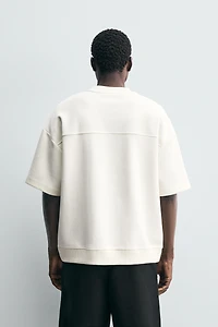 INTERLOCK TECHNICAL LABEL SWEATSHIRT