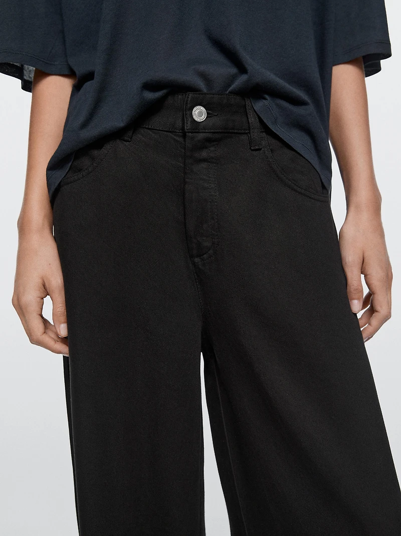 Pantalon barrel fluide