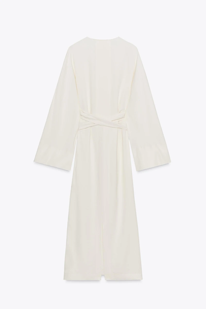 ROBE MIDI À NŒUDS ZW COLLECTION