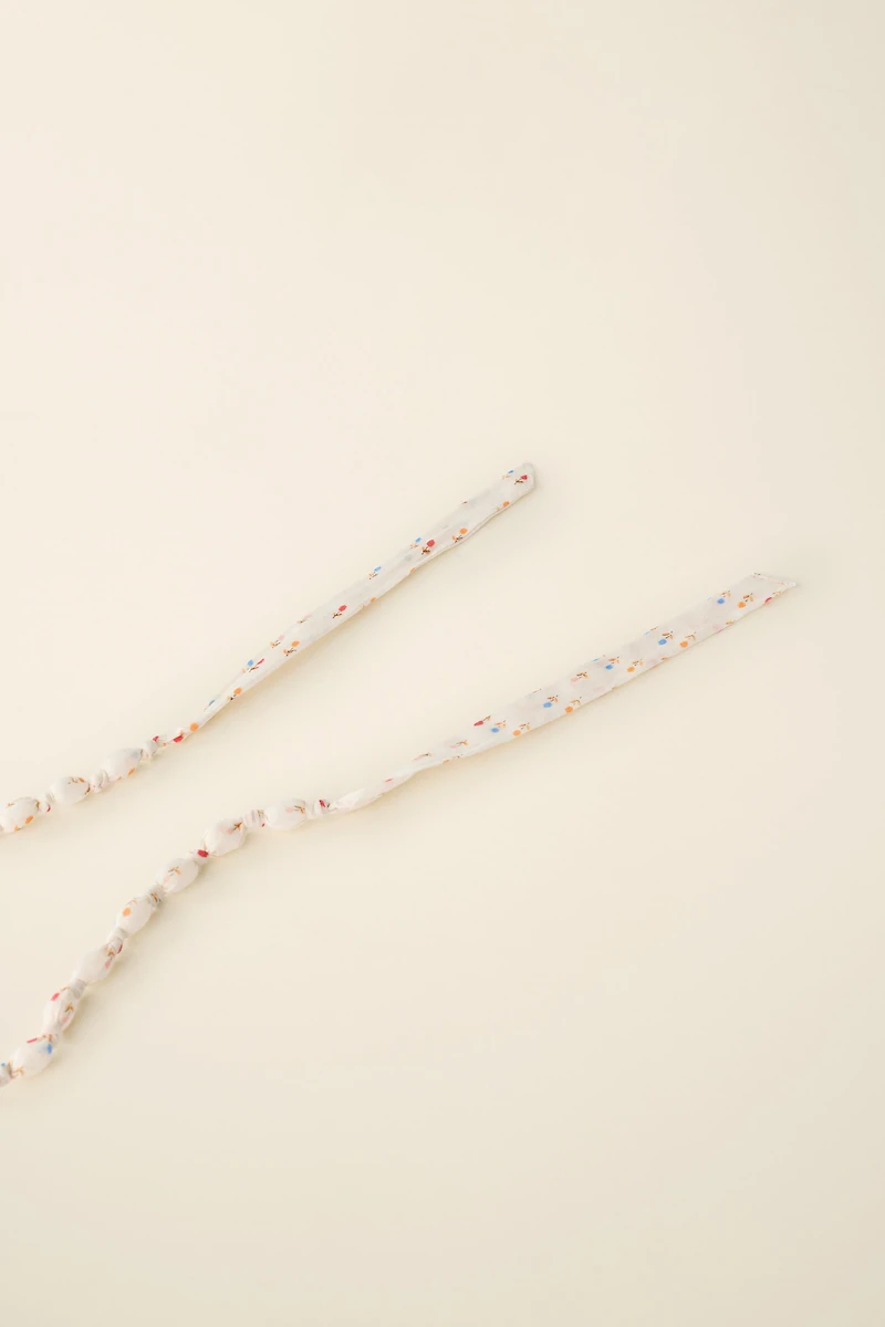 WOVEN TIE NECKLACE CREATED BY CARAMEL LONDON X ZARA