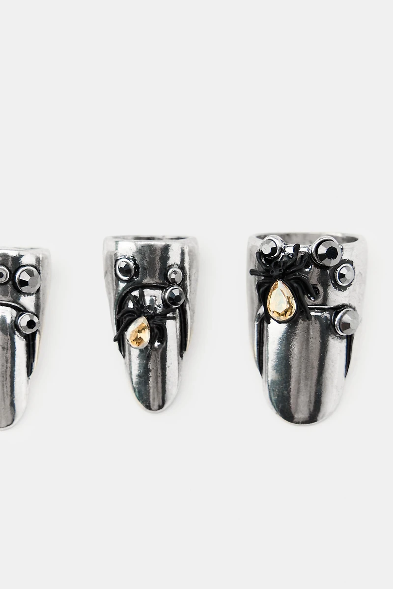 PACK OF METALLIC NAILS