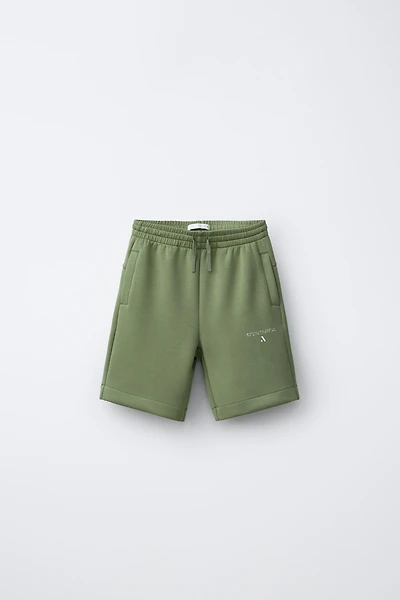 ATHLETIC LOGO SHORTS