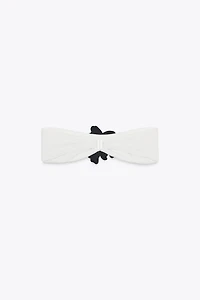 HAUT DE BIKINI BANDEAU FLEUR