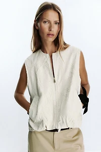 GILET BRODÉ