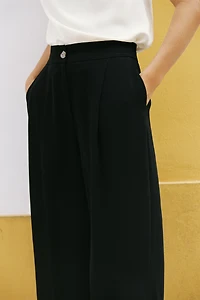 PLEATED PALAZZO PANTS