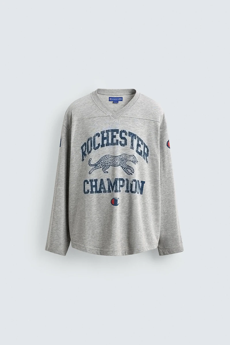 T-SHIRT IMPRIMÉ CHAMPION ® X ZARA