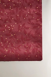 CHRISTMAS HOLLY LEAF WRAPPING PAPER