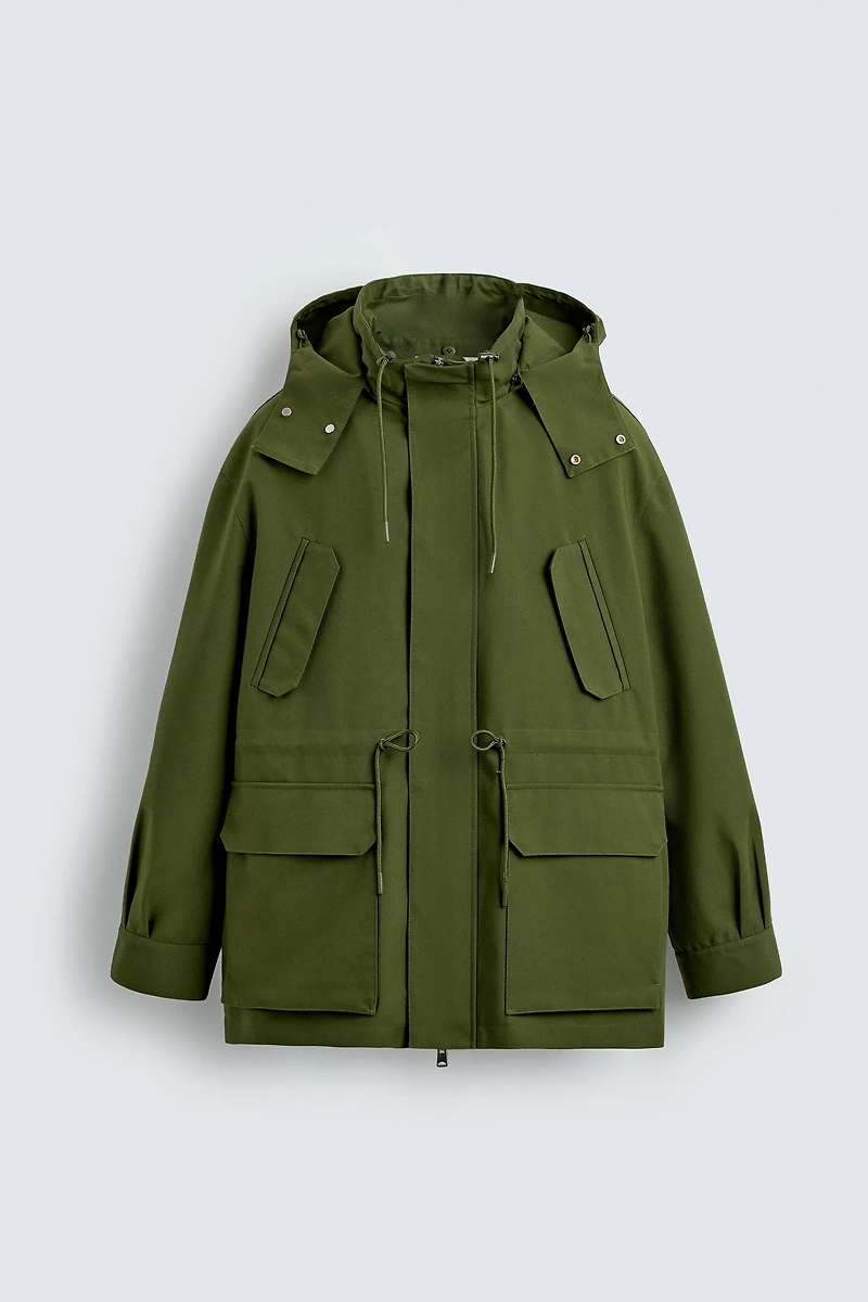 TECHNICAL PARKA WITH REMOVABLE VEST