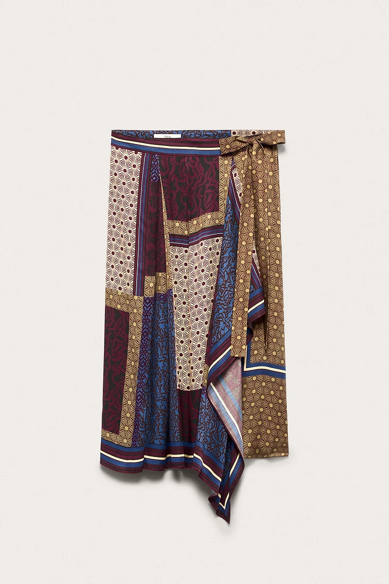 LIMITED EDITION PRINTED PAREO SKIRT