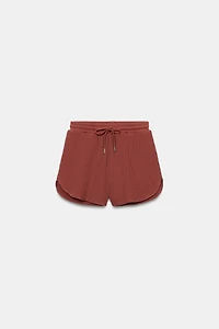 TEXTURED SHORTS