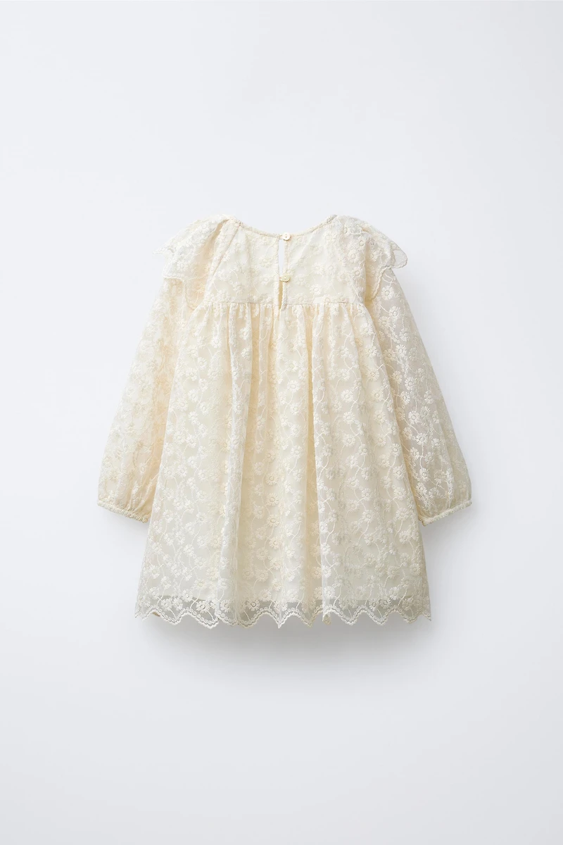 BUTTERFLY TULLE DRESS