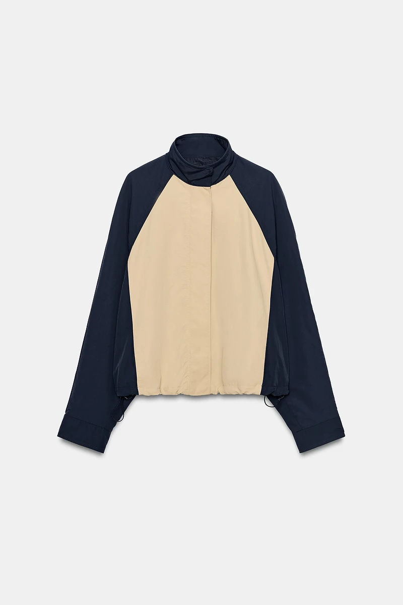 TECHNICAL FABRIC COMBINED JACKET