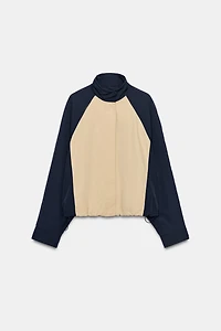 TECHNICAL FABRIC COMBINED JACKET