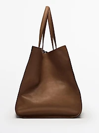 Grand tote bag MD ICON en cuir nappa