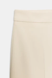 HIGH-WAISTED STRAIGHT LEG PANTS