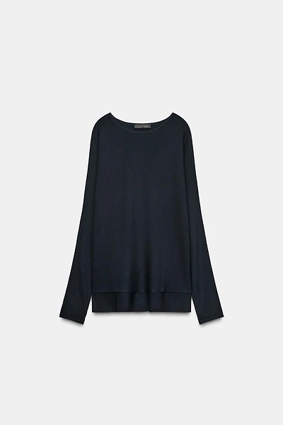 PULL LONG EN MAILLE CAPE