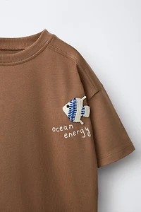 CROCHET PATCH T-SHIRT