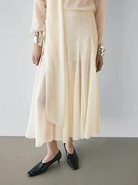 Jupe midi fluide ample - STUDIO