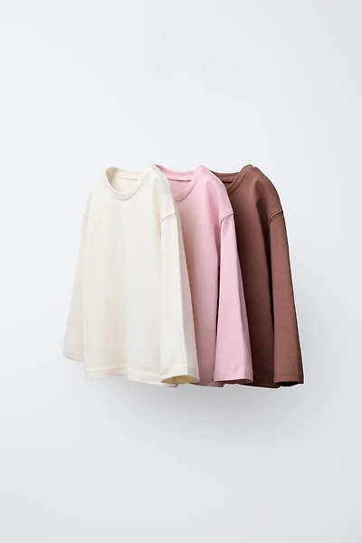 THREE-PACK OF BASIC T-SHIRTS