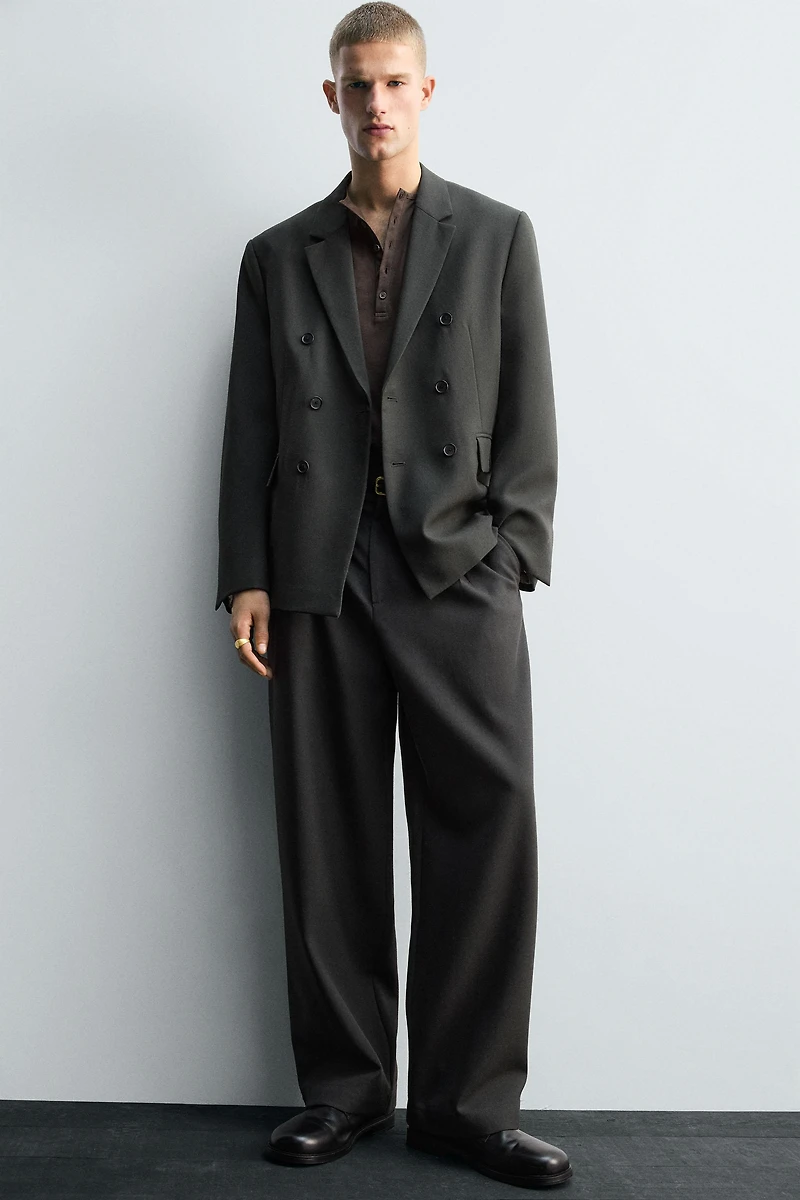 100% WOOL LIMITED EDITION SUIT PANTS