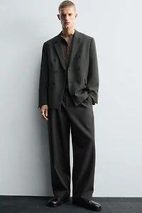 100% WOOL LIMITED EDITION SUIT PANTS